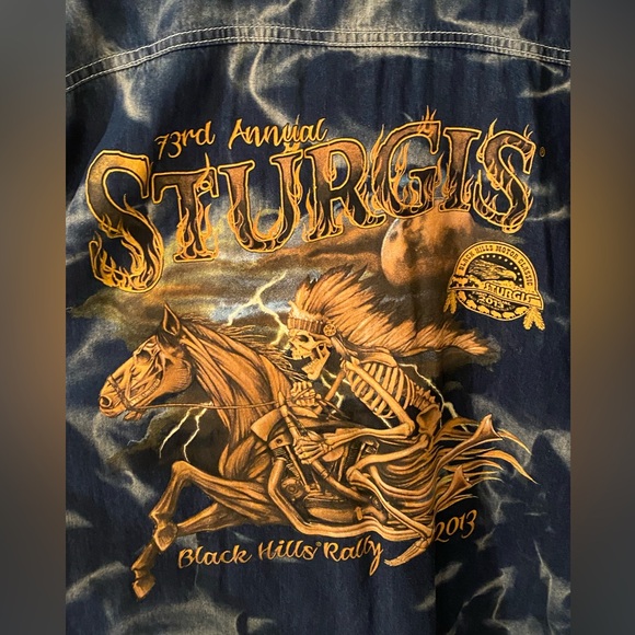 Bikerwear Sturgis 2013 shirt - Size XL - Picture 3 of 4